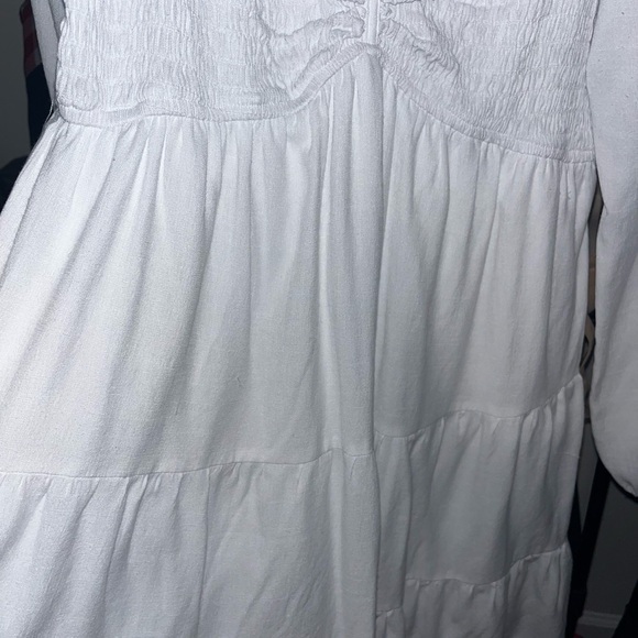 Francesca’s Smocked Mini Dress - Picture 3 of 8